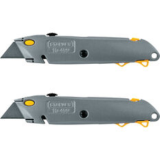 Stanley Utility Knife Pack 2 Piece, , scanz_hi-res
