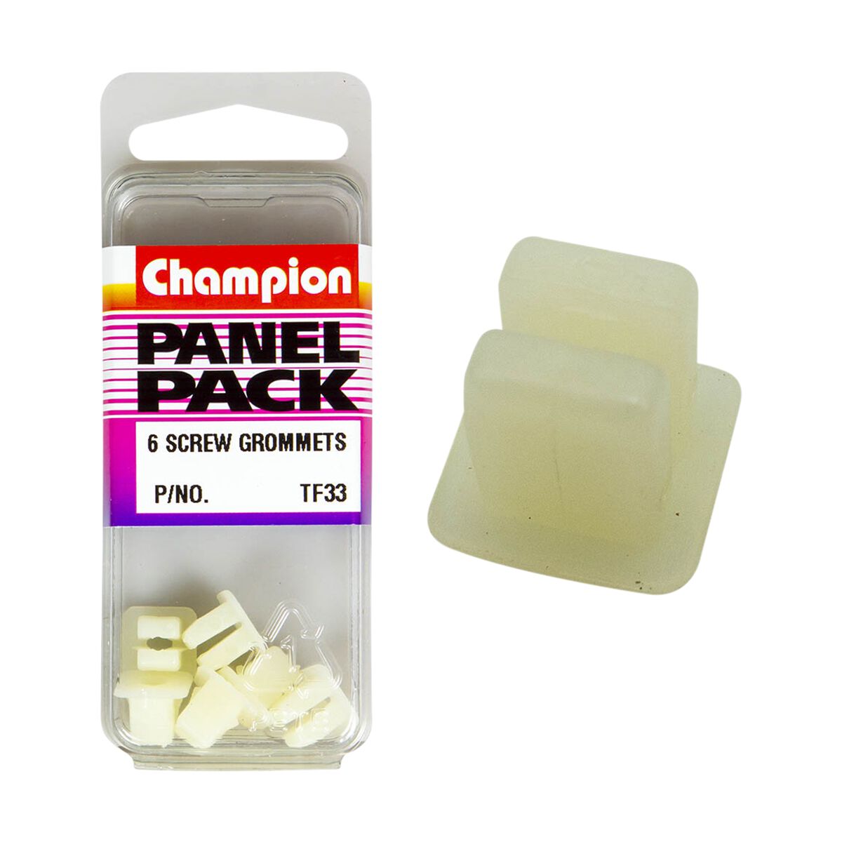 Champion Handy Pack Screw Grommets 6g TF33, 7mmx7mm, 4.2mm Screw, , scanz_hi-res
