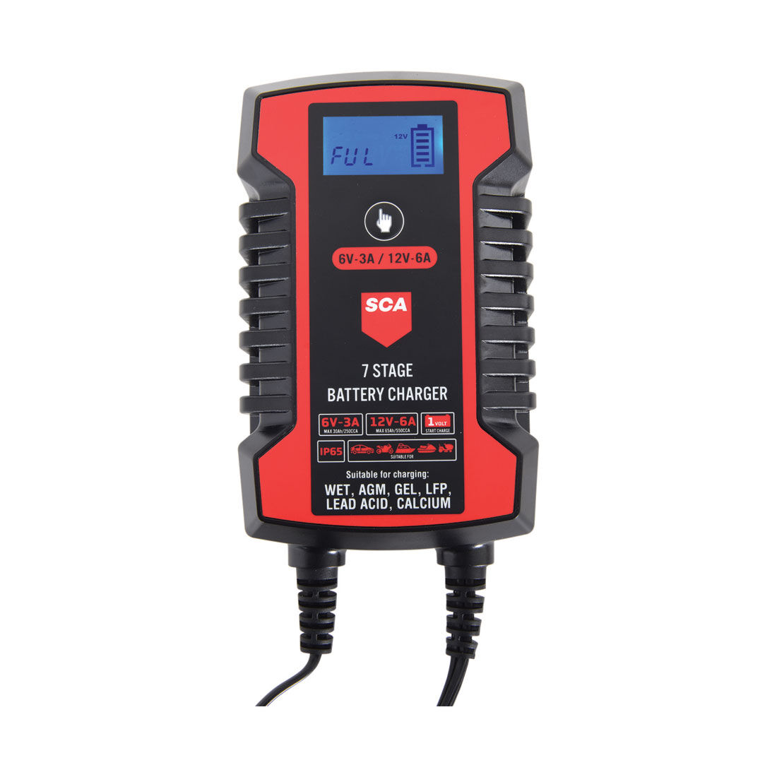 SCA 7 Stage Battery Charger 6/12V 3/6 Amp, , scanz_hi-res
