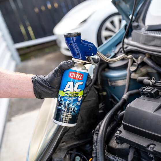 CRC AC Charge Refrigerant R134a Refill  and  Hose - 400g, , scanz_hi-res