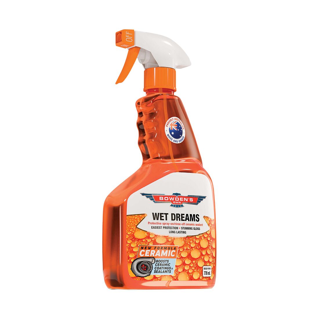 Bowden's Own Wet Dreams V2 Ceramic Sealant 770mL, , scanz_hi-res