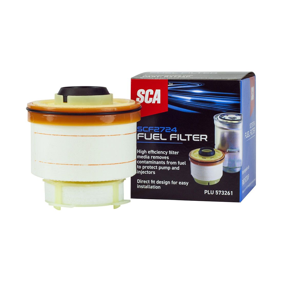 SCA Fuel Filter SCF2724 (Interchangeable with R2724P), , scanz_hi-res
