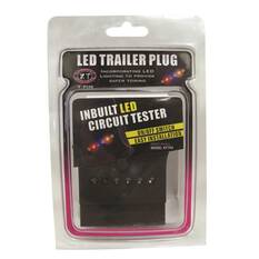 Trailer Plug - 7 Pin Flat, LED, , scanz_hi-res