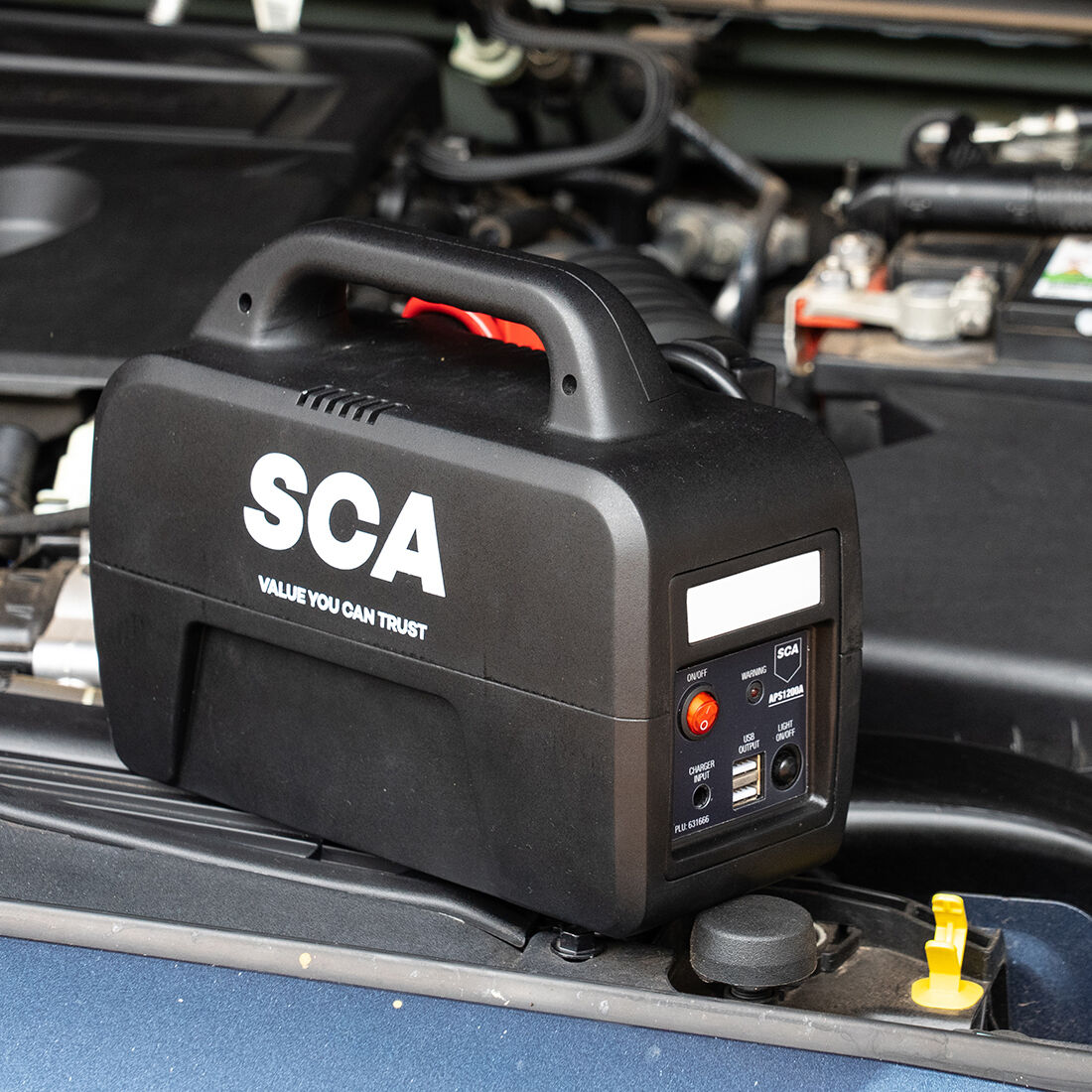 SCA Compact Jump Starter 12V 1200A 6 Cylinder Supercheap Auto