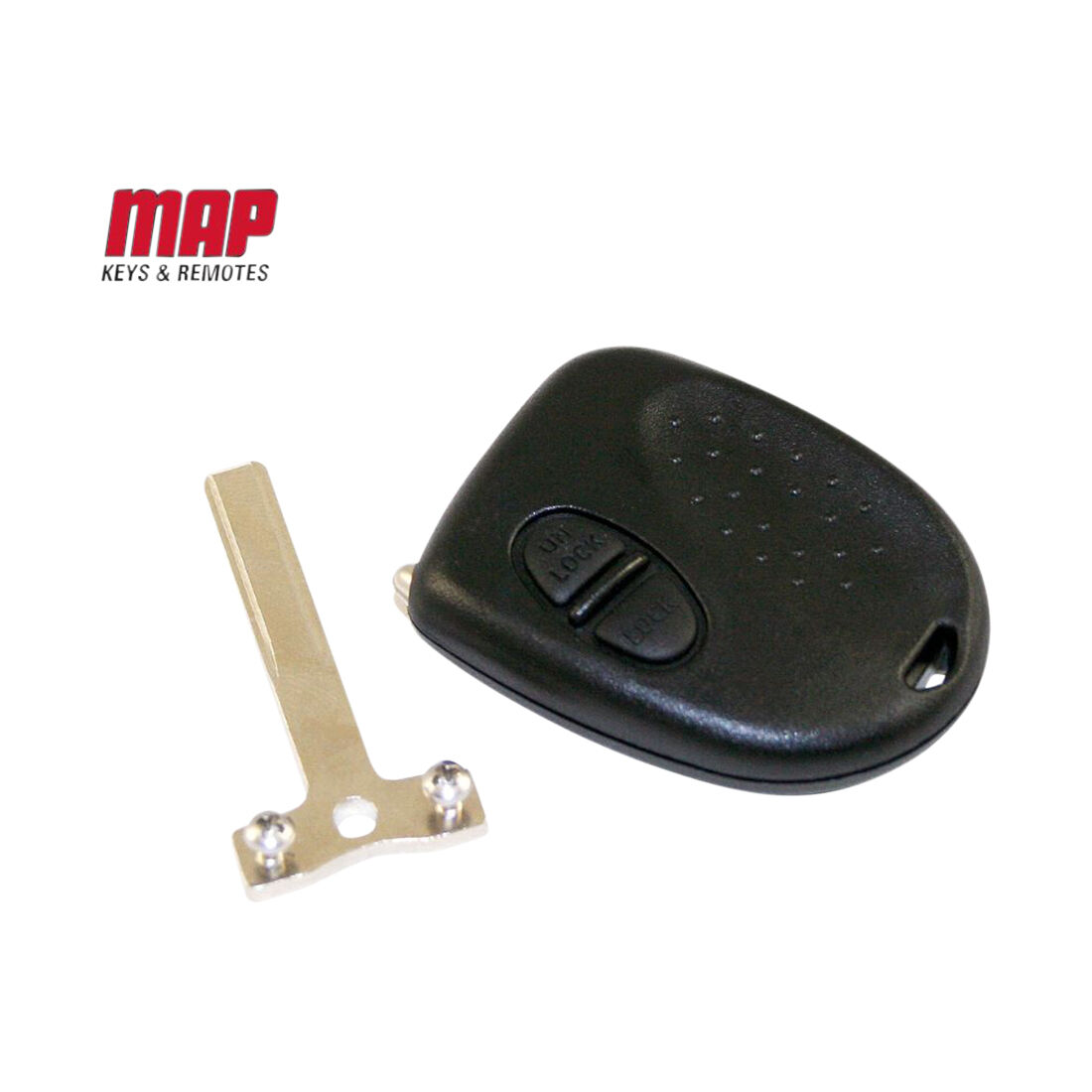 MAP Key Remote Complete Replacement - Suits Holden Commodore VS-VZ, 2 Button, KF205, , scanz_hi-res