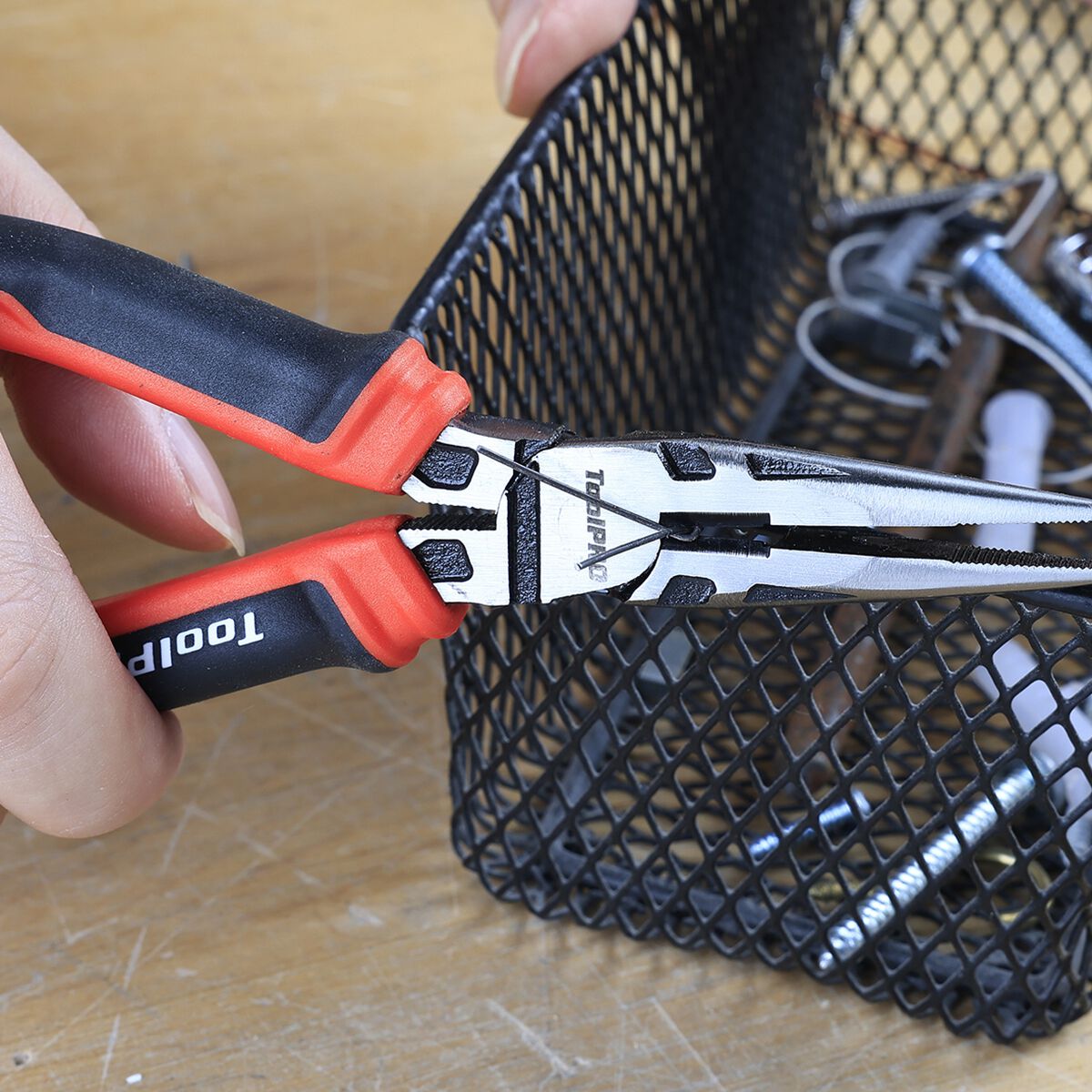 ToolPRO Long Nose Pliers 200mm, , scanz_hi-res