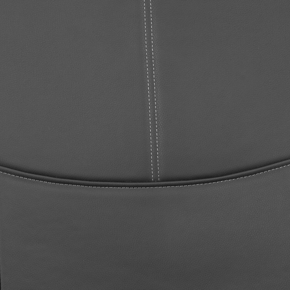 SCA Leather Look Stitch Seat Covers Black & Grey, Adjustable Headrests, Airbag Compatible, Size 30A, , scanz_hi-res