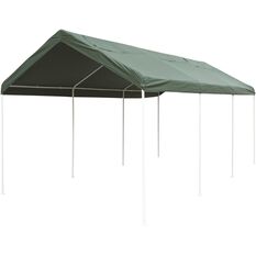 CoverALL Temporary Carport Replacement Tarp Deluxe, Green - 3 x 6m, , scanz_hi-res