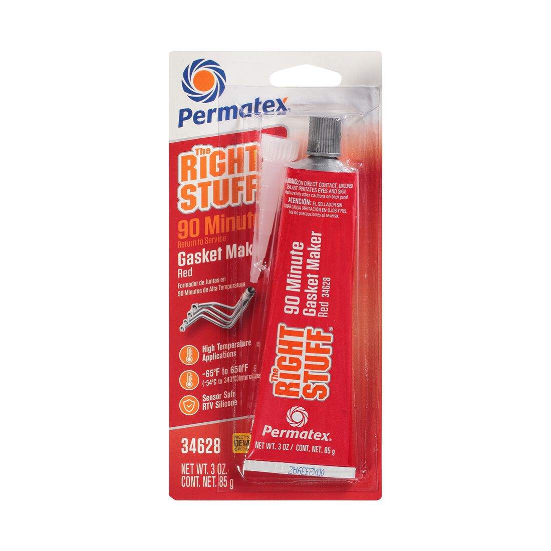 Permatex The Right Stuff 90 Minute Gasket Maker Red 85g, , scanz_hi-res