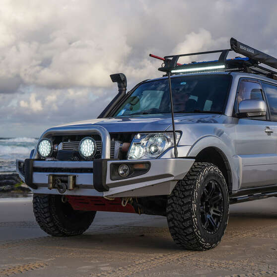 Ridge Ryder LED Driving Light Bar w/ harness - 31" 127W, , scanz_hi-res