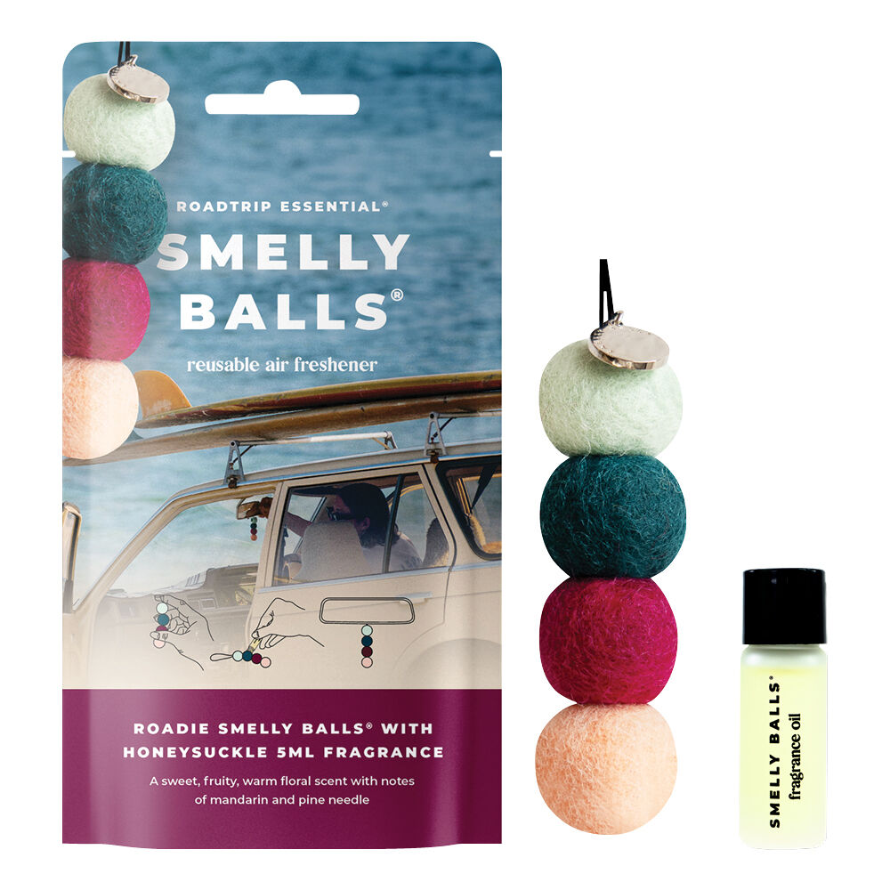 Smelly Balls Air Freshener Set Roadie Honeysuckle 5ml, , scanz_hi-res