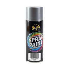 5 Star Enamel Spray Paint Chrome 250g, , scanz_hi-res