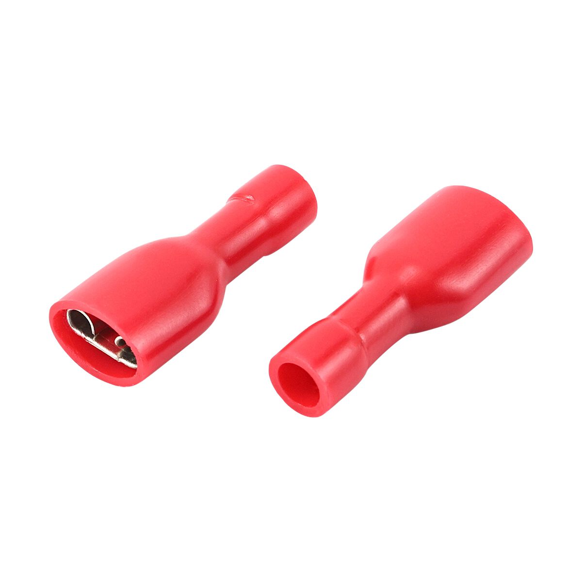 SCA Electrical Terminals Female Blade 6.3mm Red 10 Pack, , scanz_hi-res