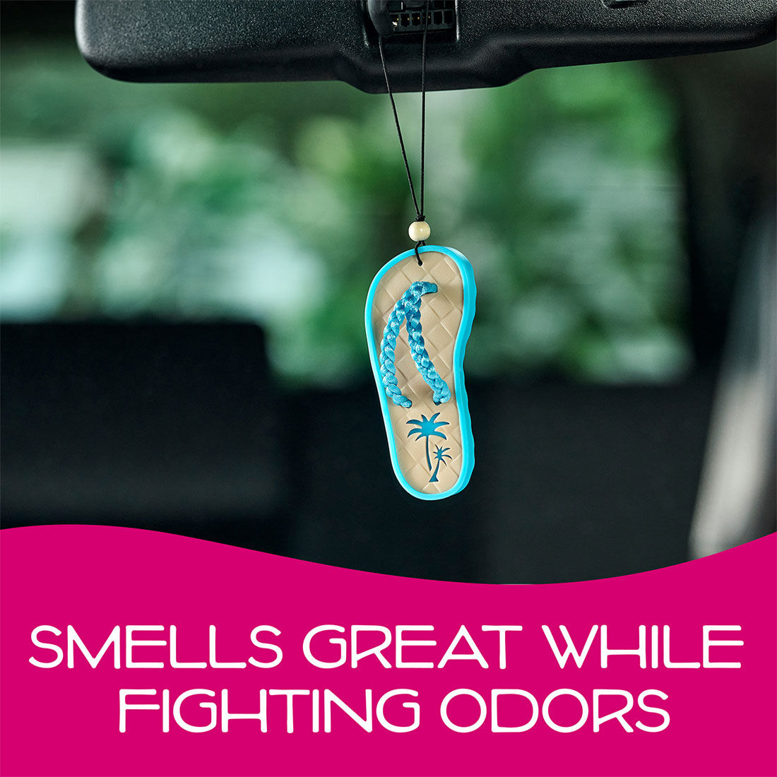 California Scents Novelty Hanging Sandal California Clean Car Air Freshener - 1PK, , scanz_hi-res