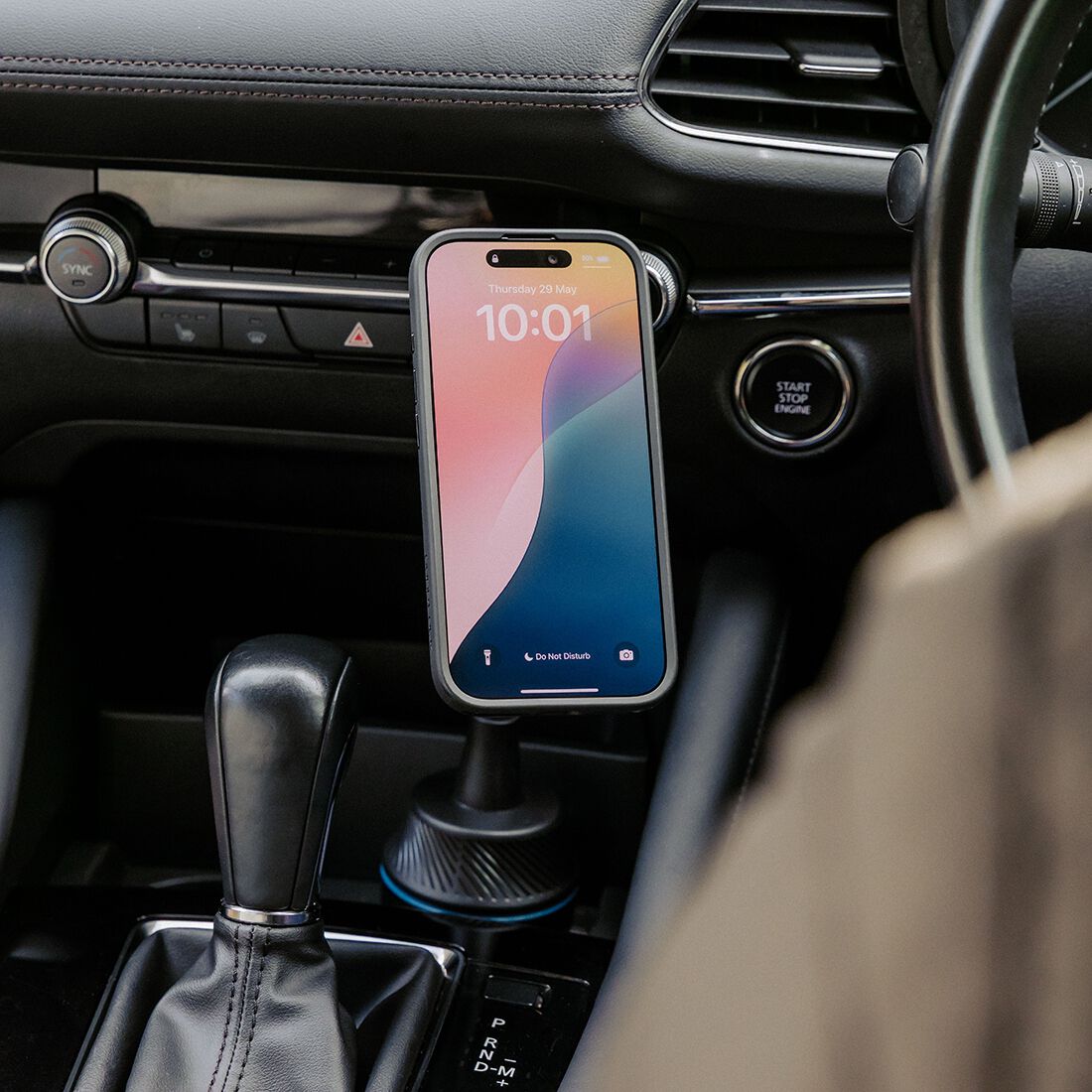 Quad Lock Cup Holder Car Mount - QLM-CHM, , scanz_hi-res