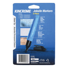 Kincrome Permanent Markers 5 Pack, , scanz_hi-res