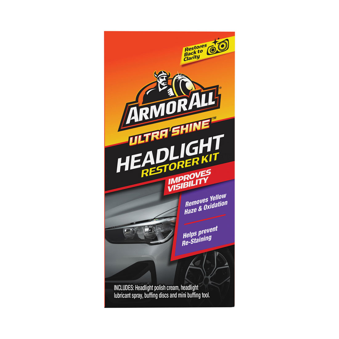 Armor All Ultra Shine Headlight Restorer Kit, , scanz_hi-res