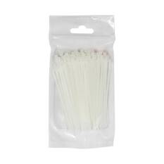 SCA Cable Ties 2.5mm X 100mm, Pack of 100, Natural, , scanz_hi-res