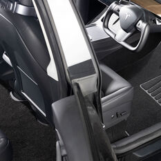 Carpet Floor Mats - Black Front and Rear Tesla Model Y 2019-23, , scanz_hi-res