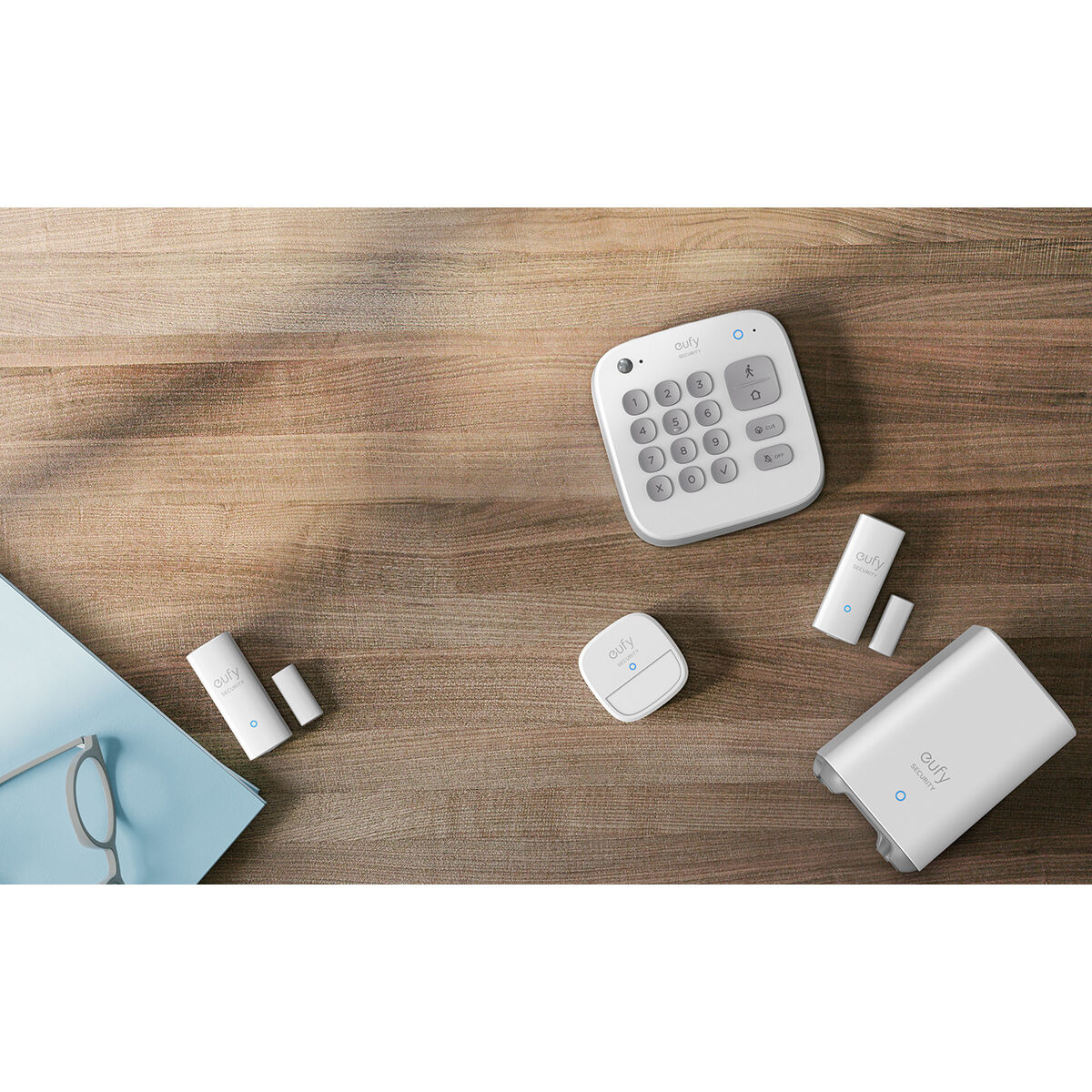 Eufy 5-in-1 Security Alarm Kit T8990C21, , scanz_hi-res