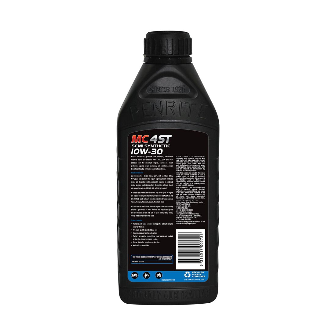 Penrite MC-4ST SEMI SYNTHETIC - 10W-30, 1L, , scanz_hi-res