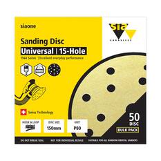 SIA Abrasives 150mm Sanding Disc, 1944 Series, 8 Hole, 60 Grit, 50 Pack, , scanz_hi-res