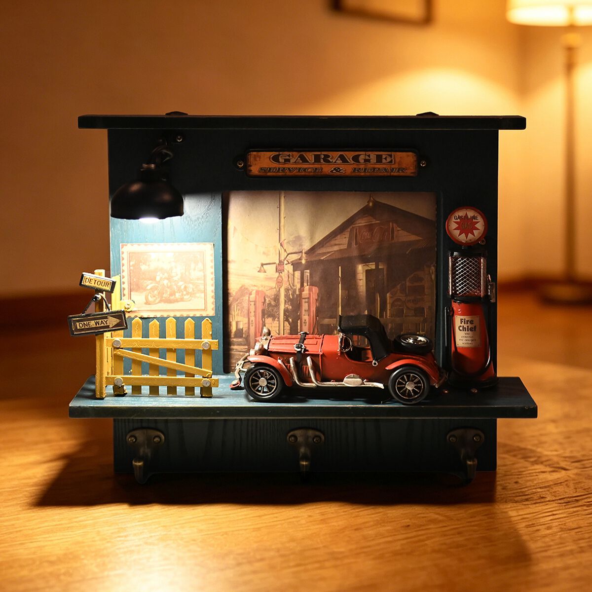 Garage Photo Frame & Hooks, , scanz_hi-res