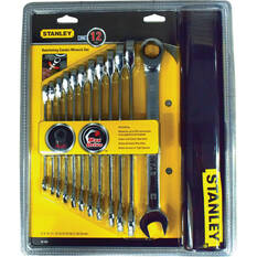 Stanley Ratchet Spanner Set Metric 12 Piece, , scanz_hi-res