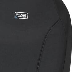 Ridge Ryder Canvas Seat Covers Charcoal/Black 60SAB, , scanz_hi-res