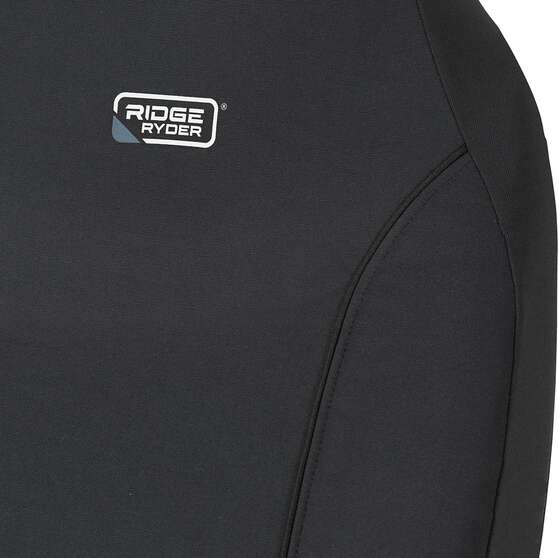 Ridge Ryder Canvas Seat Covers Charcoal/Black 60SAB, , scanz_hi-res