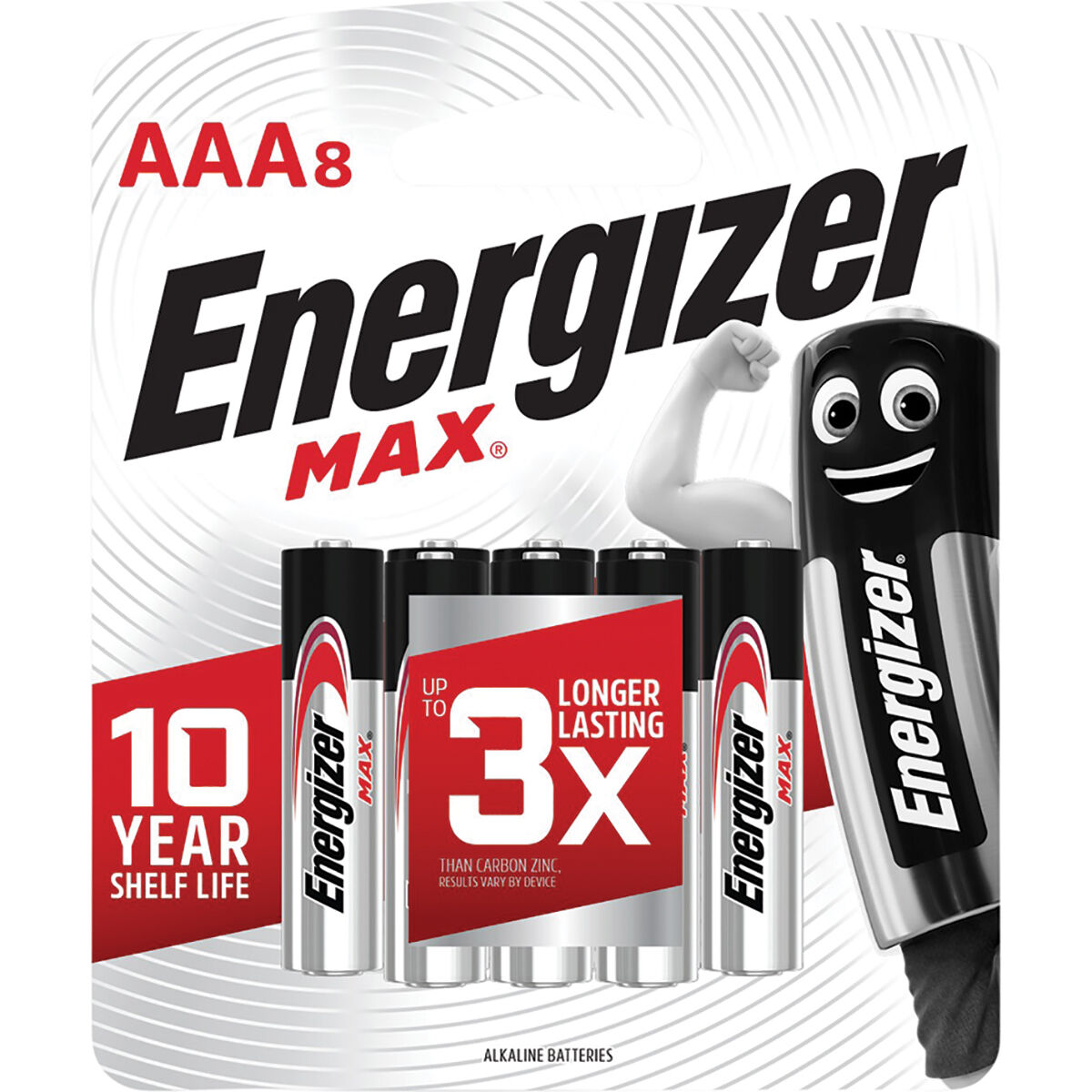 Energizer Max AAA Battery - 8 Pack, , scanz_hi-res