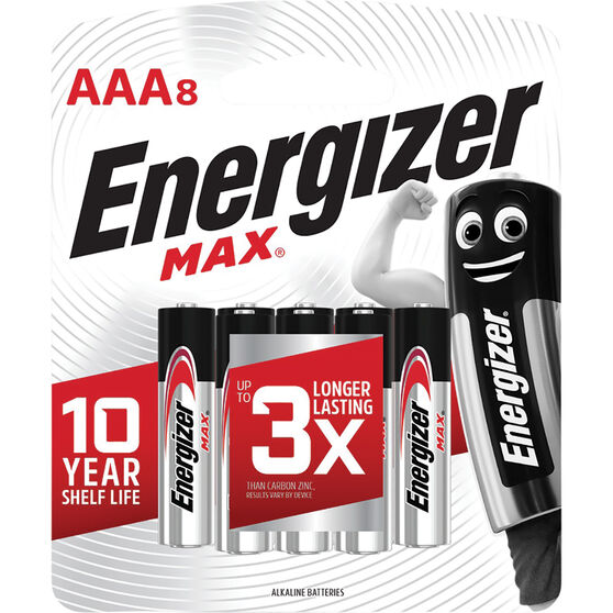 Energizer Max AAA Battery - 8 Pack, , scanz_hi-res