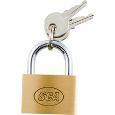SCA Padlock - Brass, 30mm, , scanz_hi-res
