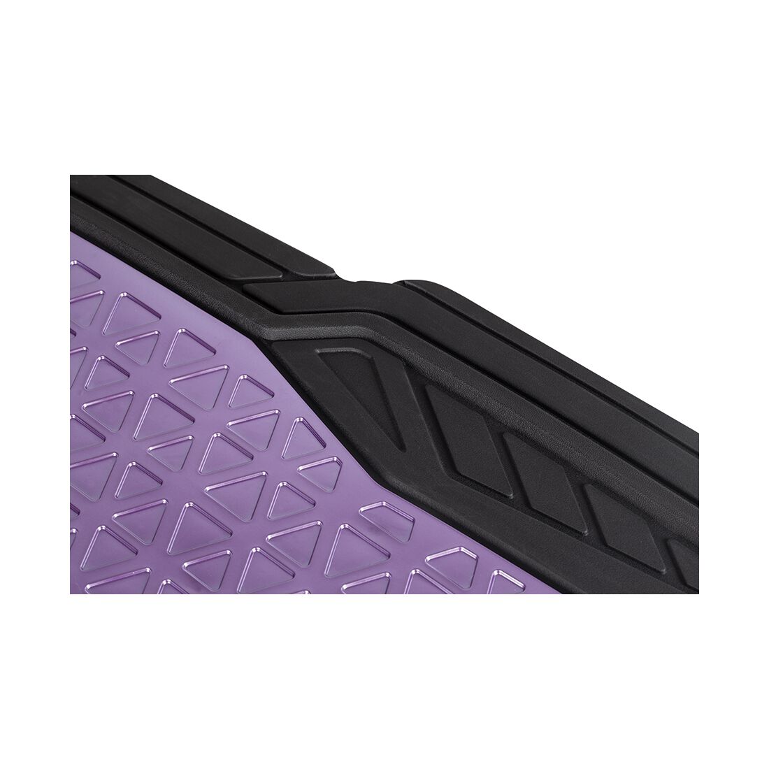 SCA Floor Mats PVC Rubber Pattern Purple Set of 4, , scanz_hi-res