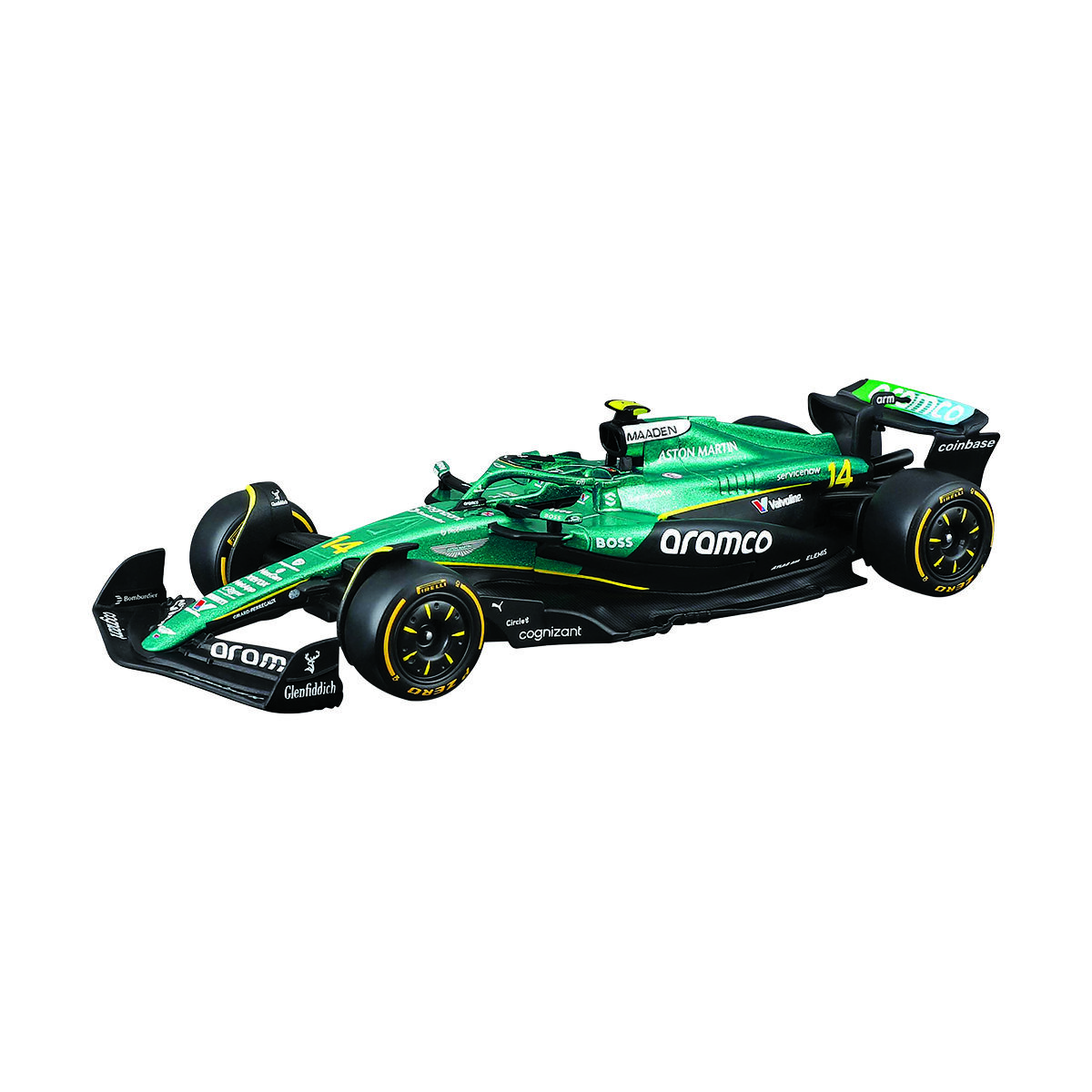 1:43 Die Cast 2025 Aston Martin #14 Alonso, , scanz_hi-res