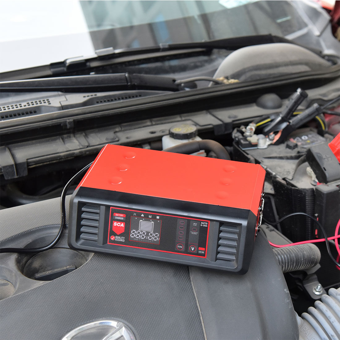 SCA 7 Stage Battery Charger 12V 20 Amp, , scanz_hi-res