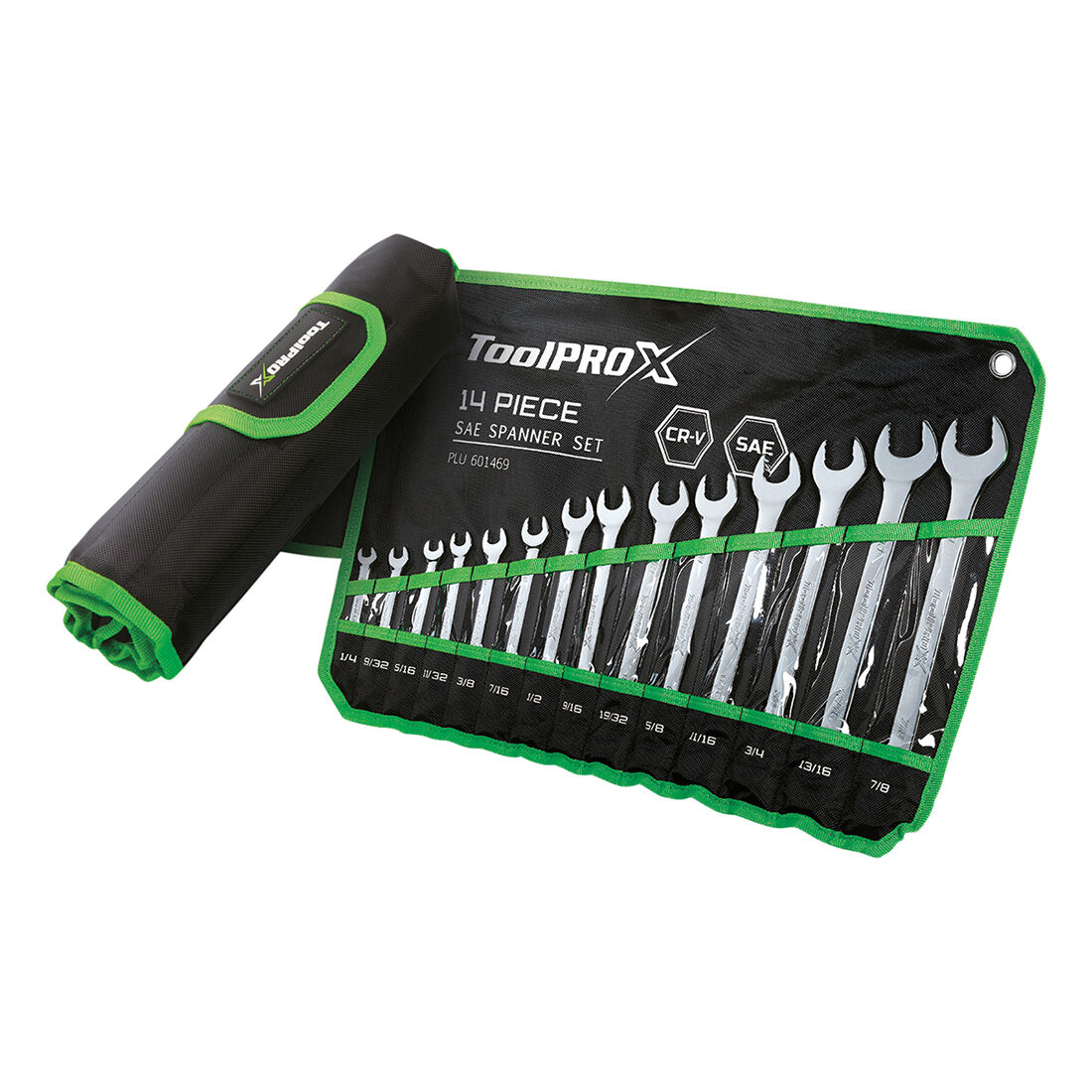 ToolPRO-X Spanner Set Combination SAE 14 Piece, , scanz_hi-res