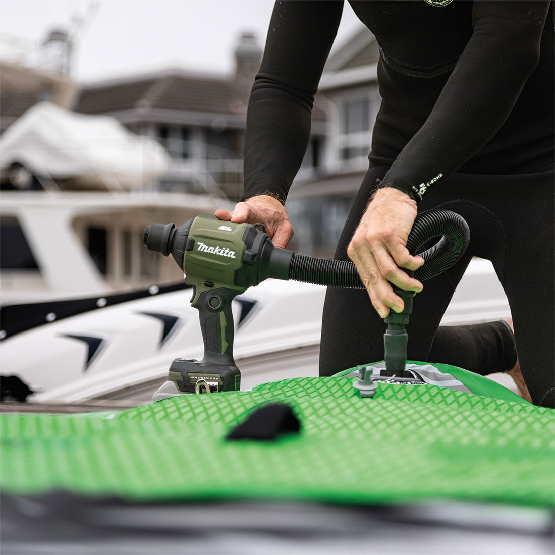 Makita 18V Brushless Dust Blower Skin DAS180ZO, , scanz_hi-res