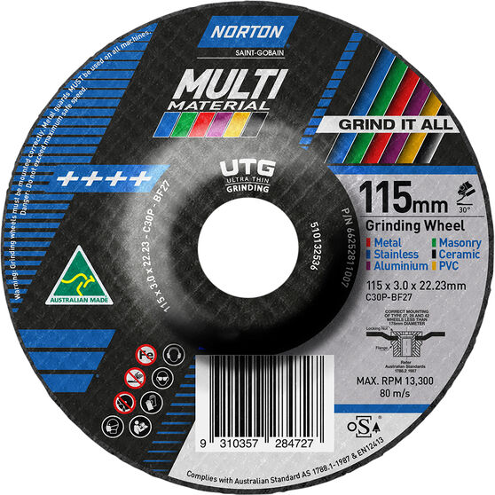 Norton Multi-material UTG Wheel 115mm, , scanz_hi-res