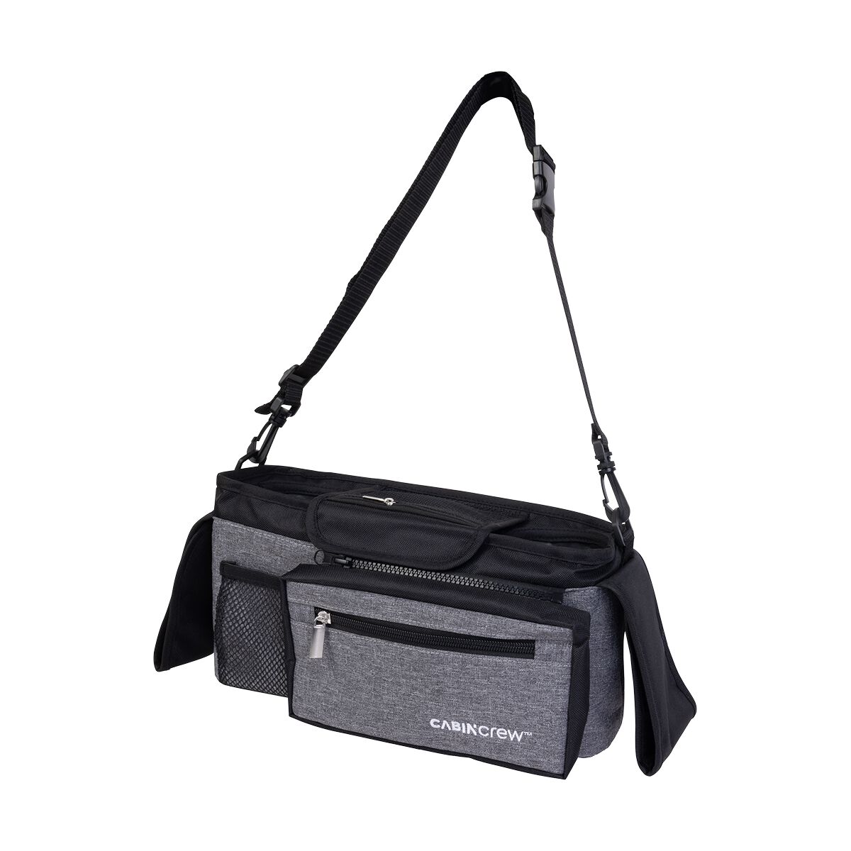 Cabin Crew Kids Repreve Stroller Organiser Black/Grey, , scanz_hi-res
