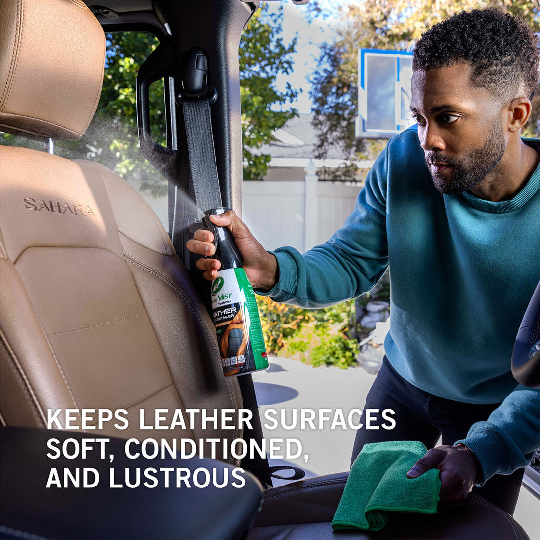 Turtle Wax Leather Mist Detailer 591mL, , scanz_hi-res