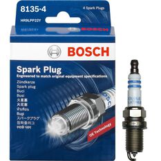Bosch Double Platinum Spark Plug 8135-4 4 Pack, , scanz_hi-res