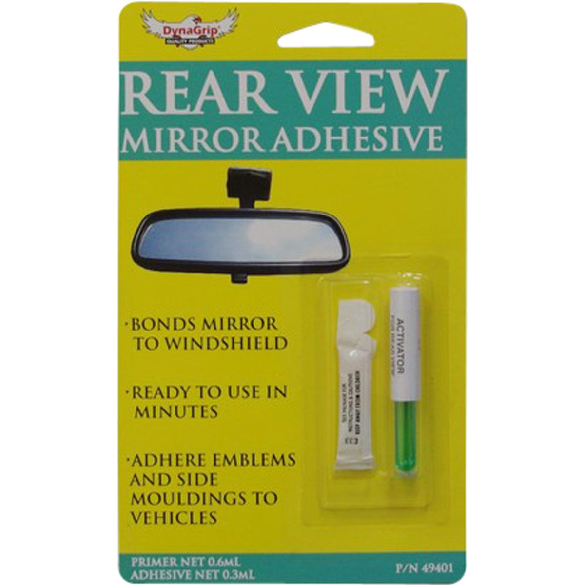DynaGrip Rear View Mirror Adhesive - 0.9mL, , scanz_hi-res