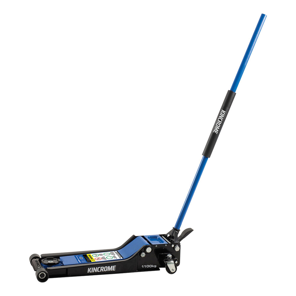 Kincrome Hydraulic Super Low Profile Garage Jack 1100kg Supercheap