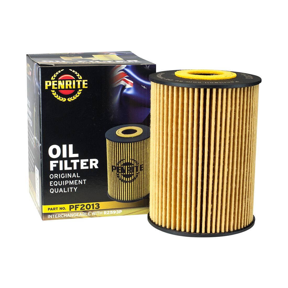 Penrite Oil Filter PF2013 (Interchangeable with R2593P), , scanz_hi-res