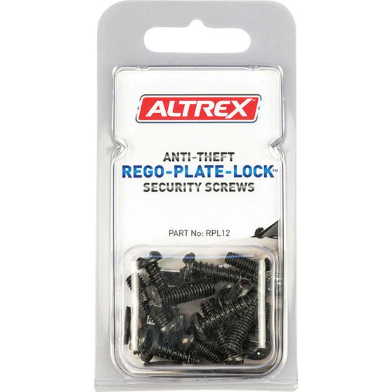 Altrex Rego Plate Locks - Anti Theft 12 Pack RPL12, , scanz_hi-res