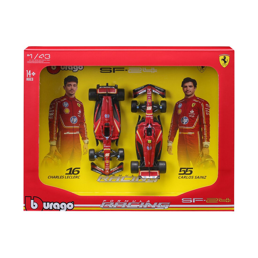 Ferrari F1 1:43 Die Cast 2 Pack, , scanz_hi-res