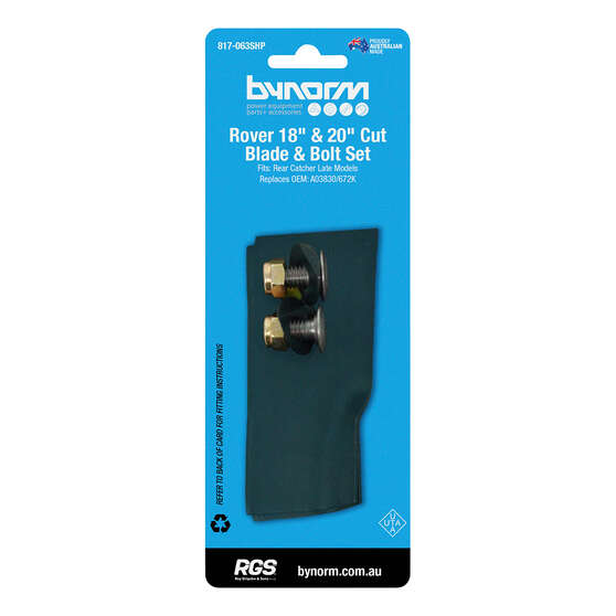 Bynorm Blade and Bolt Set to Suit Rover, , scanz_hi-res