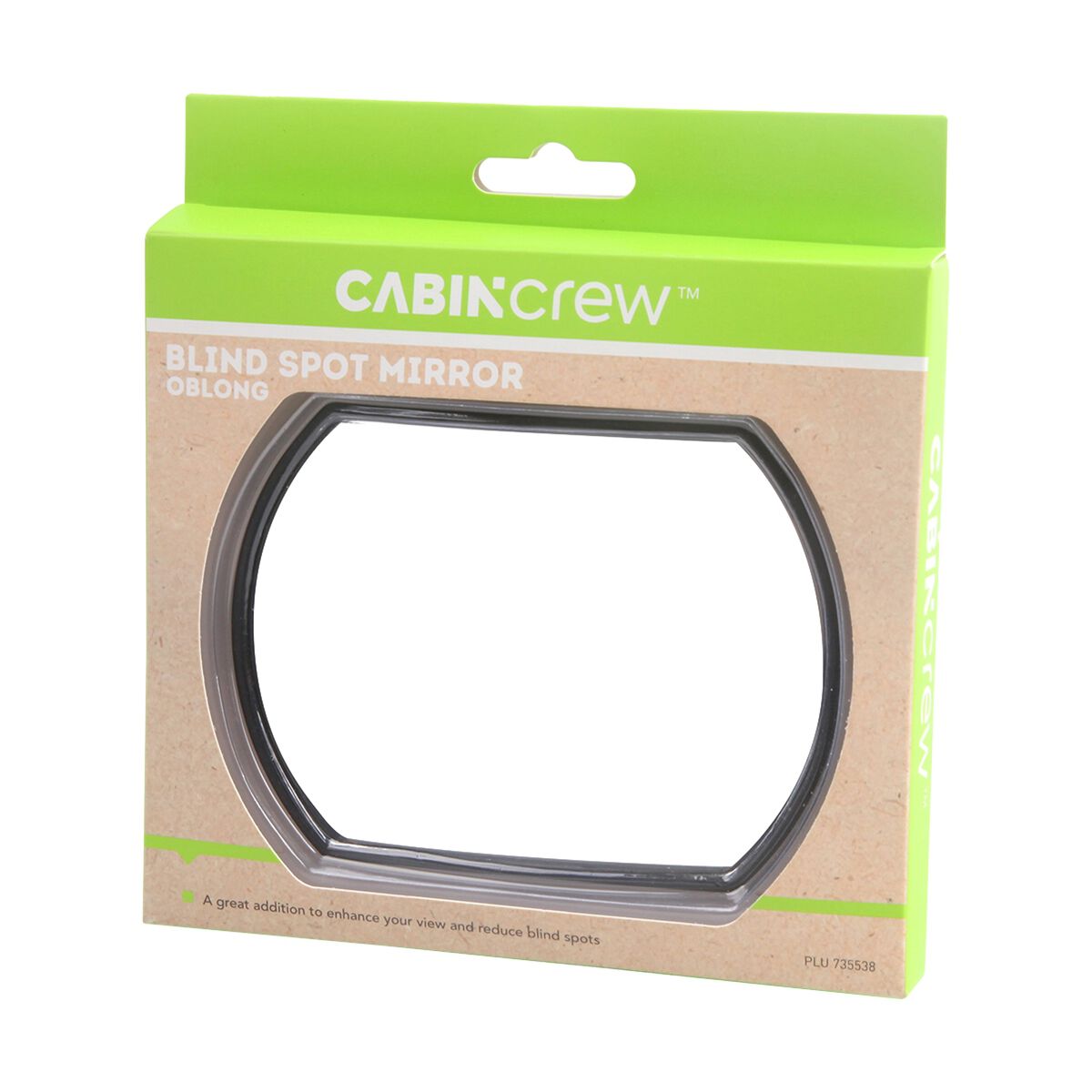 Cabin Crew Blind Spot Mirror - Oblong 135 x 100mm, , scanz_hi-res