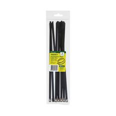 Tridon 316 Stainless Steel Cable Ties - Black Epoxy Coated, 300mm x 8mm, 10 Pack - CT316-308HD, , scanz_hi-res
